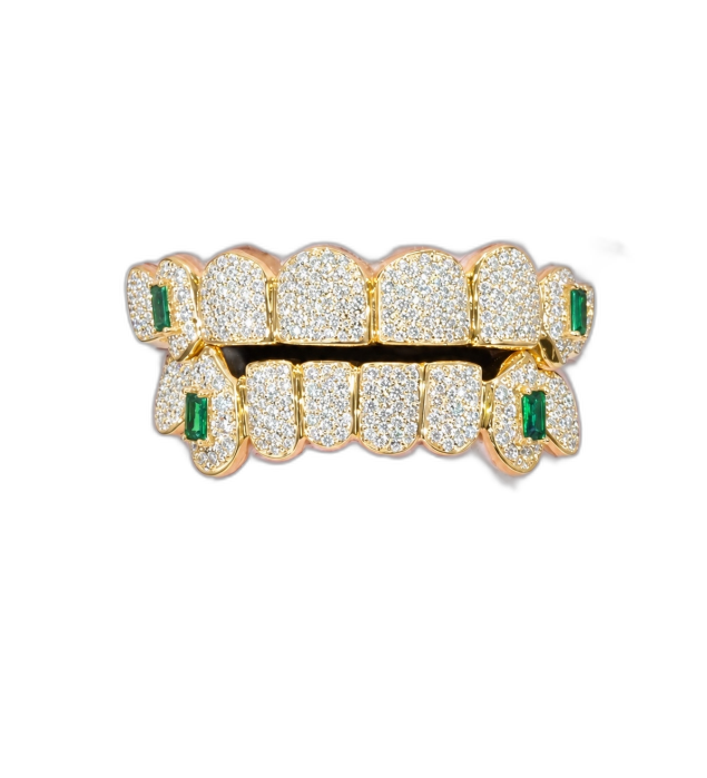 Gold & Emerald Full Set