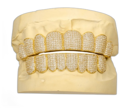 Lab Diamond Gold Full Set